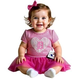 Genuine Merchendise Detroit Tigers Toddler PINK CELEBRATION TUTU DRESS 18M